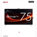 Televiseur ASTECH 75"