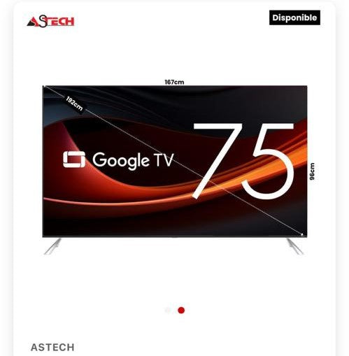 Televiseur ASTECH 75"
