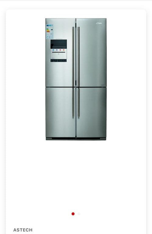 Refrigerateur ASTECH FC700 475L SIDE BY SIDE INOX